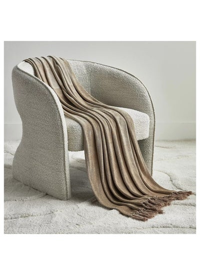 Buy Carlo Cotton Chenille Throw - 130x170 cm in Saudi Arabia