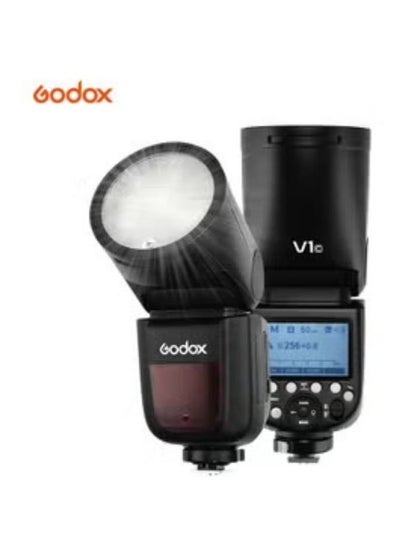 Buy Professional Camera Flash Speedlight Round Head Black in Saudi Arabia