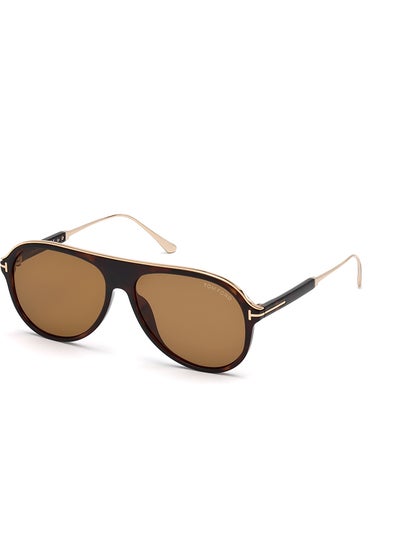 Buy Men's UV Protection Pilot Sunglasses - FT062452E57 - Lens Size: 57 Mm in Saudi Arabia