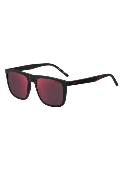 Buy Men's Uv Protection Rectangular Shape  Sunglasses Hg 1304/S Red 45 - Lens Size: 45.1 Mm - Black in UAE