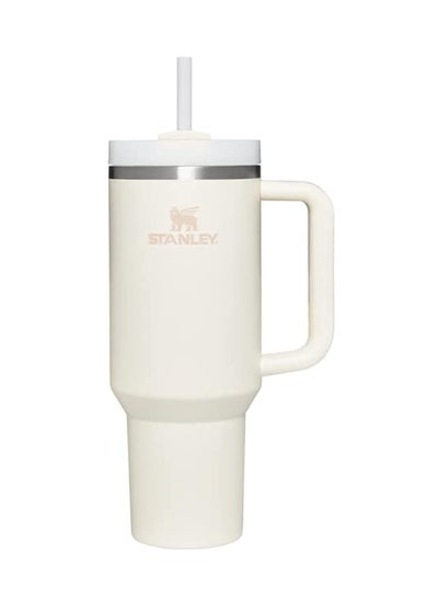 Buy Stanley Quencher H2.0 FlowState Tumbler 40oz (Cream) in Saudi Arabia