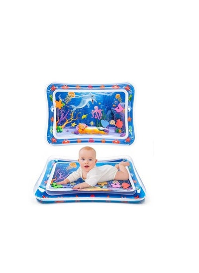 Buy ORiTi Tummy Time Water Mat 丨Water Play Mat for Babies Inflatable Tummy Time Water Play Mat for Infants and Toddlers 3 to 12 Months Promote Development Toys Cute Baby Gifts in UAE