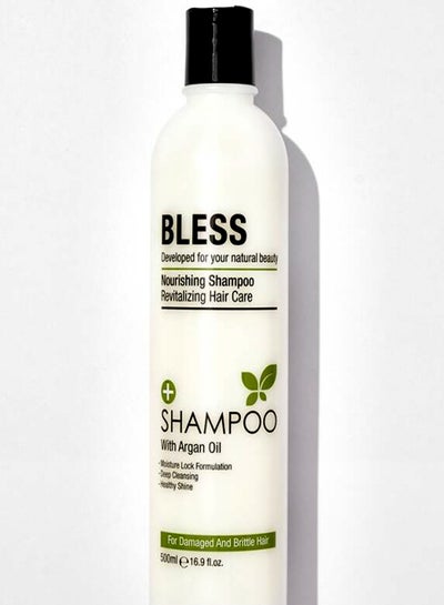 Buy Bless Shampoo with Argan Oil 500 ML in Egypt