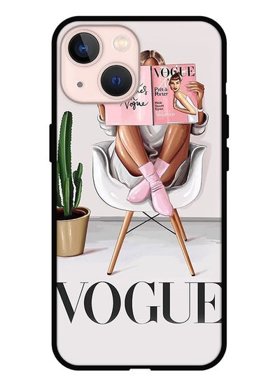 Buy Protective Case Cover For iPhone 13 Vogue Art in UAE