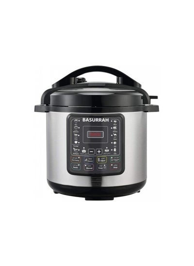 Buy basurrah Electric Pressure Cooker BPC-E810A/8L in Saudi Arabia