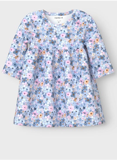 Buy Kids Floral Print Dress in UAE