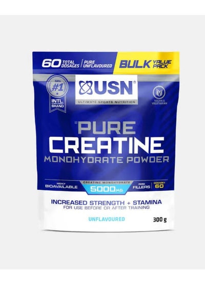 اشتري Pure Creatine Monohydrate 300g Unflavoured في الامارات