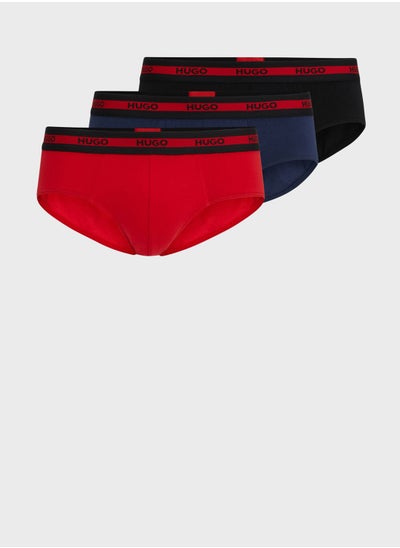 Buy 3 Pack Logo Band Trunks in Saudi Arabia