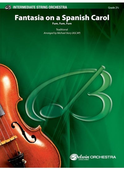 Buy Fantasia on a Spanish Carol: Conductor Score & Parts in UAE