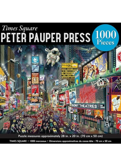 Buy Peter Pauper Press Times Square 1000 Piece Jigsaw Puzzle in UAE