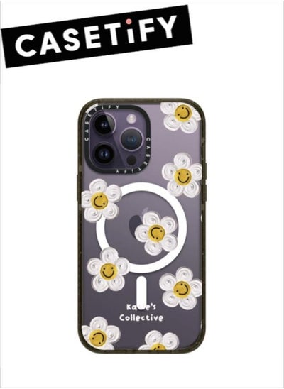 اشتري iPhone 14 Pro Max Case Daisy Case Magnetic Magsafe MagFit Anti-Yellowing Technology iPhone 13 Pro Max Cover في السعودية