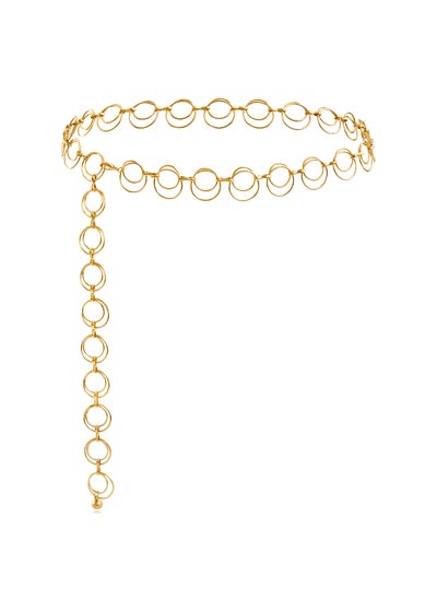 Buy Fashion Metal Pendant Waist Chain for WomenZW867 Gold (single layer) ZW867 Gold (single layer) in Saudi Arabia