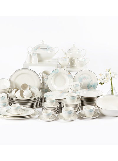 اشتري Maila 110 - Piece Dinner Set, Multicolour في الامارات