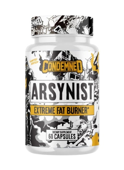 اشتري CONDEMNED Arsynist Extreme Fat Burner 60 Capsules في الامارات