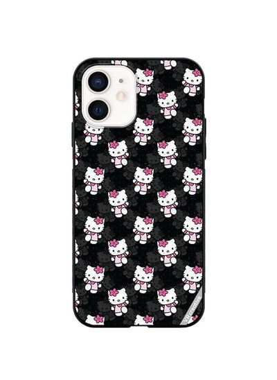 Buy Protective Case Cover For Apple iPhone 11 Hello Kitty Design Multicolour in UAE