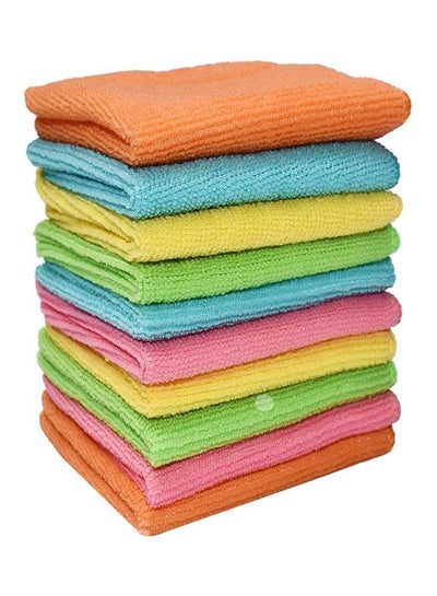 Buy 10 Piece Microfiber Cleaning Cloth Set in UAE