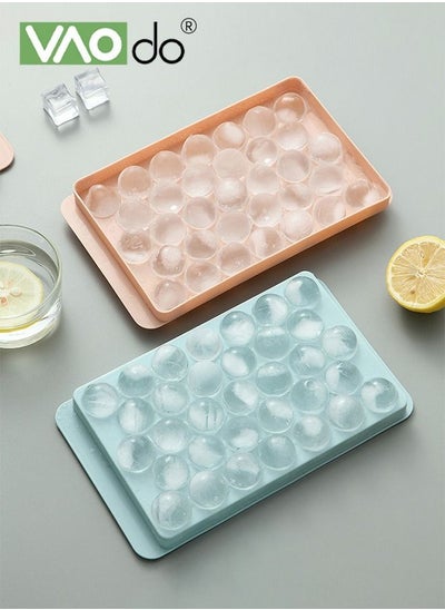 اشتري 2 Packs Ice Cube Maker Trays For Hockey Cocktail Coffee Whiskey Champagne Beer Juice في الامارات