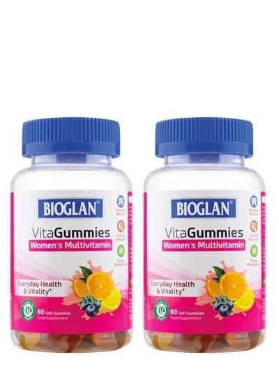 اشتري Women’s Multivitamin VitaGummies 60 Gummies Pack of 2 في الامارات