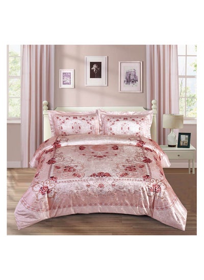 Buy quilt 3 pieces Velvet tableau size 240 x 250 cm model 703 from Family Bed in Egypt