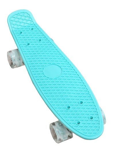 Buy Skateboard For Children, LED Wheels ,Light Green in Saudi Arabia