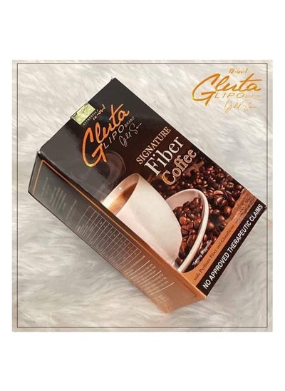 Buy Lipo Gold Series Signature Fiber Coffee - 10 Sachets in UAE