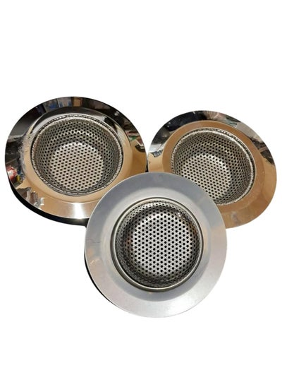 Buy Set of 3 Sink Strainers to Pick Up Impurities Diameter 110mm in Egypt