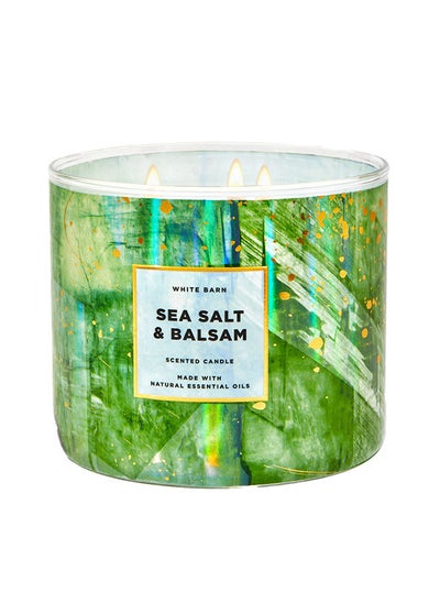 Buy Sea Salt & Balsam 3-Wick Candle in UAE