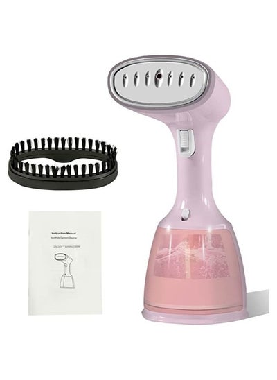 Buy Fast Heating Portable Clothes Steamer Iron with Detachable 350ml Water Tank, 1500W Mini Travel Iron Steam, Portable Fabric Steam Iron Auto Shut Off & Leak Proof，15s Fast Heating/Wrinkle Remover in Saudi Arabia