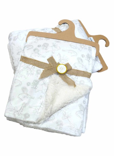 Buy Baby Blanket Extra Soft 76x101cm in Saudi Arabia