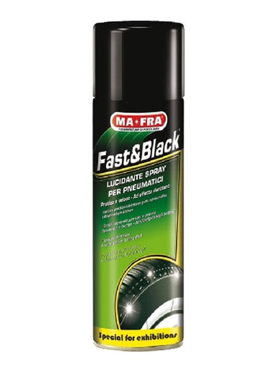 Buy Fast and Black Tyre Shine Spray 500 ml H0056 in Saudi Arabia