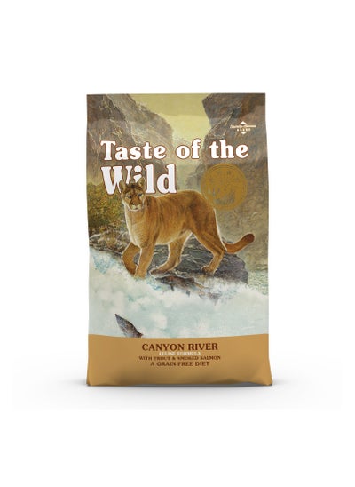 Buy Taste of the Wild Canyon River Feline Formula Dry Cat Food 6KG in UAE