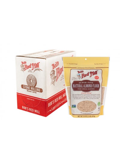 اشتري Bob's Red Mill, Almond Flour, Gluten-Free, 16 Oz في الامارات