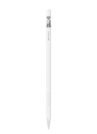 اشتري Yesido ST14 USB-C / Type-C Interface Multi-function Bluetooth Wireless Stylus Pen Capacitive Pencil for iPad (White) في مصر