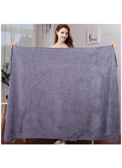 Buy Super Absorbent Soft Quick-Drying Lint-Free Household Large Bathroom Towel in Saudi Arabia