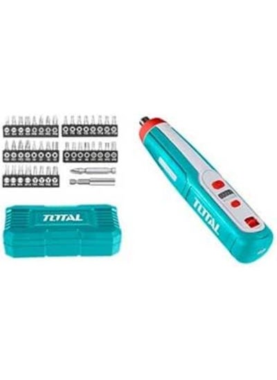 Buy Total Tools Electric cordless screwdriver TSDLI0403-4 volt usb 2 in Egypt