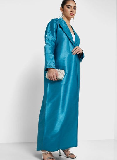 Buy Embellished Detail Abaya in Saudi Arabia