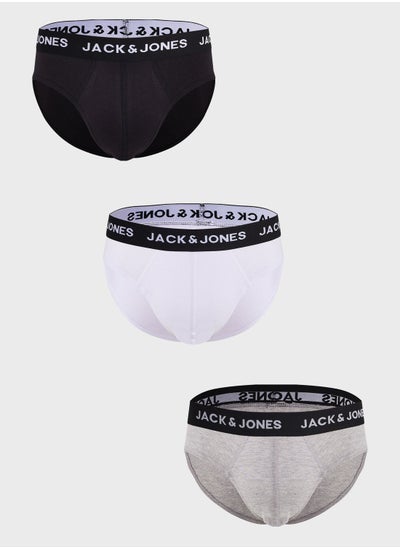 Buy 3 Pack Logo Briefs in UAE