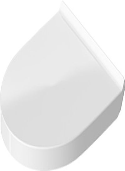 Buy Duravit self-closing toilet cover number one white in Egypt