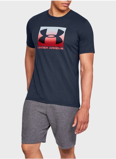 Buy Boxed Sportstyle Short Sleeve T-shirt in Saudi Arabia