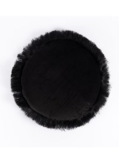 اشتري Grace Filled Cushion, Black - 40 cm في الامارات