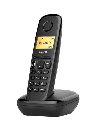 Buy Digital Cordless Phone For Home, Office And Hotels A270 Black in UAE