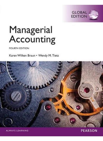 Buy Managerial Accounting with MyAccountingLab  Global Edition  Ed   4 in Egypt