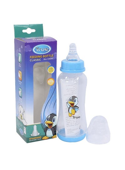 Buy True Feeding Bottle With Silicon Nipple 240 ml in Egypt