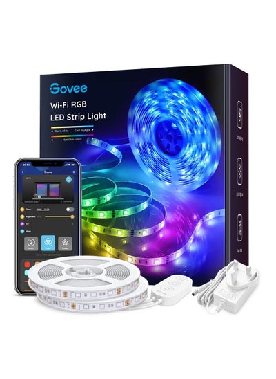 Buy Wi-Fi RGB LED Strip Lights (5m× 2 Rolls) in Saudi Arabia