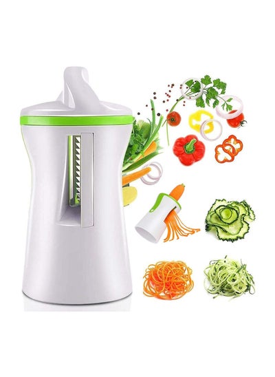 Buy Vegetable Spiralizer, Spiralizer Hand Held, Spiral Slicer for Zucchini Noodle, Veggie Pasta, Spaghetti Maker for Low Carb, Paleo, Gluten-Free Meals in Saudi Arabia