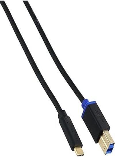 Buy Deleycon kx 2475 type-c 3.0 to usb b (printer) 5 gbit/s data cable, 1meter - black in Egypt