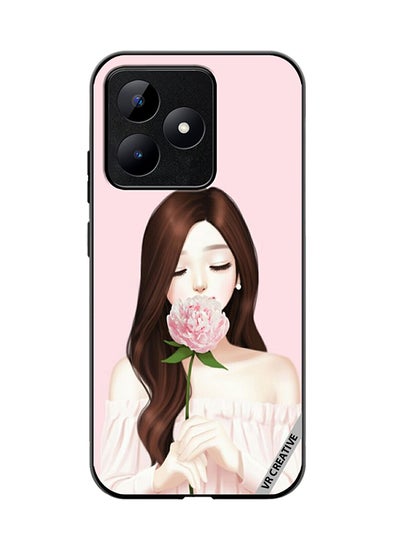 اشتري Protective Case Cover For Realme C53 Rosy Design Multicolour في الامارات