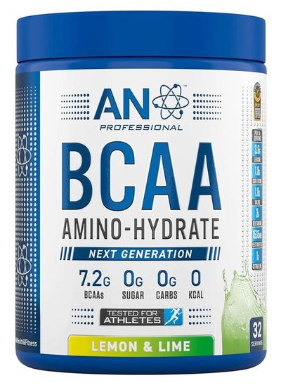 Buy BCAA Amino Hydrate Lemon Lime 32 Servings 450G in UAE