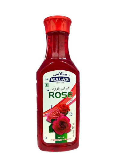 Buy Mala's Rose Syrup 750 ml in UAE