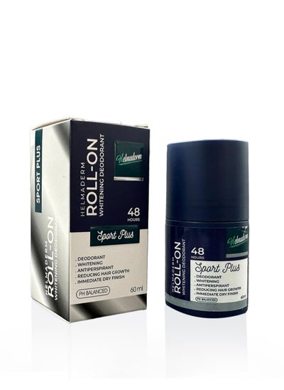 Buy Deodorant Whitening Roll-on Hair Reducer Sport Plus 60ml in Egypt